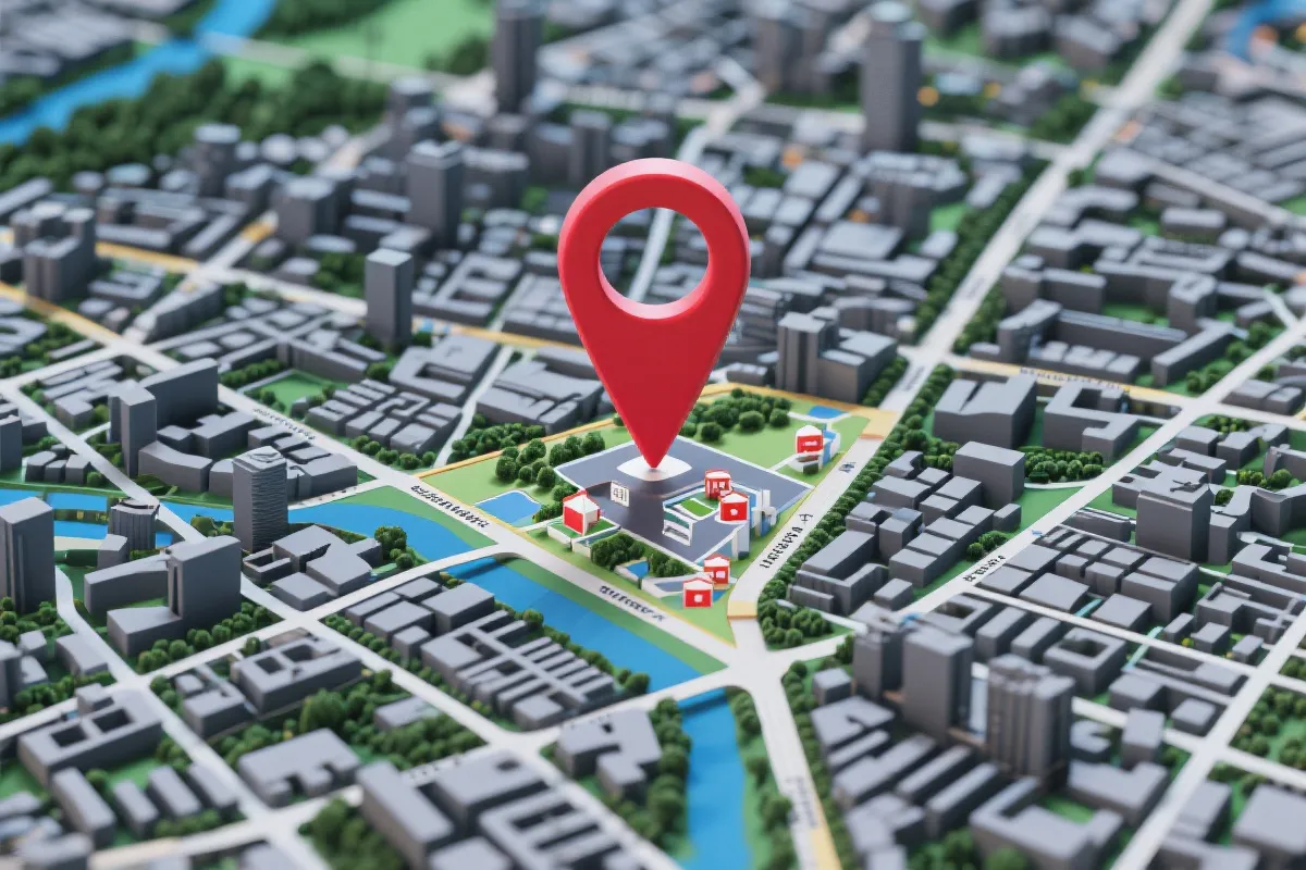 公司地理位置地图